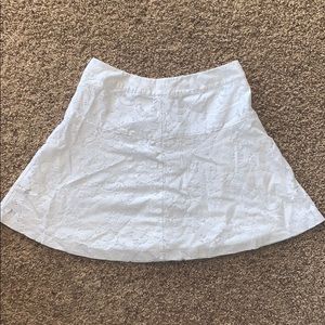White Lace Skirt
